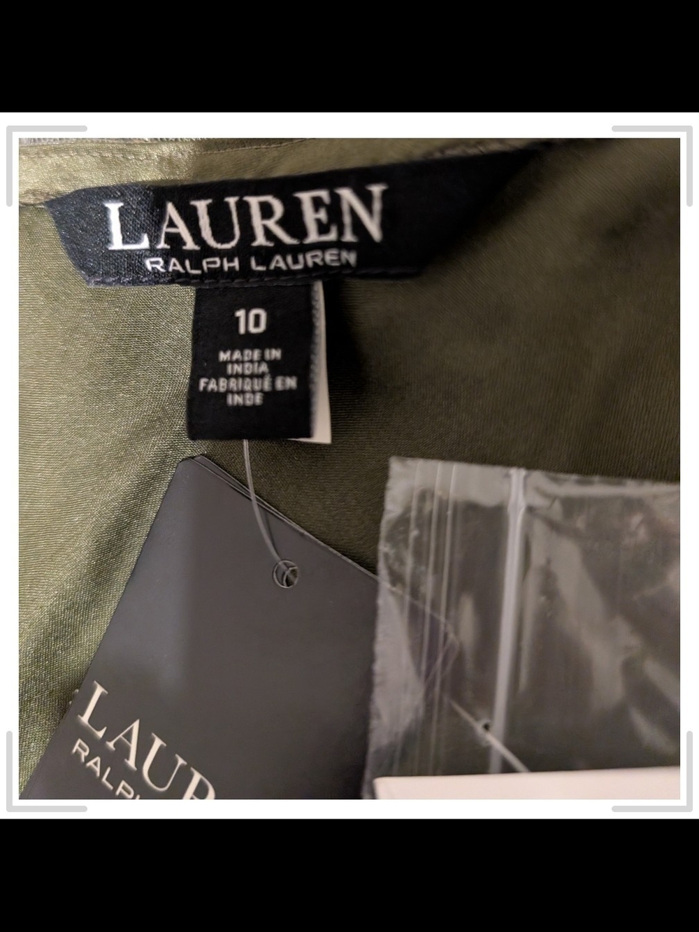 Lauren   Ralph Lauren beaded mesh sleeveless blouses Size 10 - Picture 6 of 9